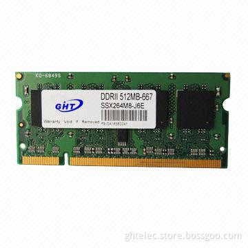 Laptop DDR2 512MB 667MHz RAM, memory work with motherboards in stock